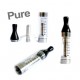 Clearomizer CC - EGO STARDUST - 2,4 ml - Transparent